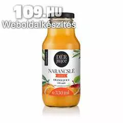DÉR Juice 100%-os gyümölcslé narancslé almával  0,33 l
